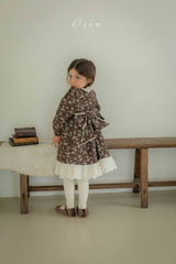 ［OREN］Selena flower padding one-piece (1oz)