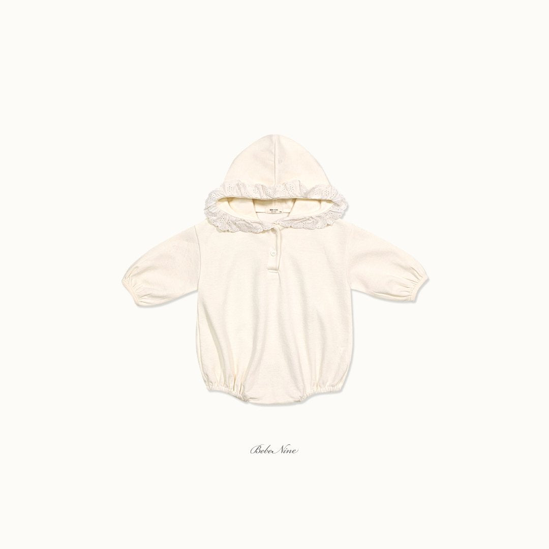 ［bebenine］Lace Hood Suit