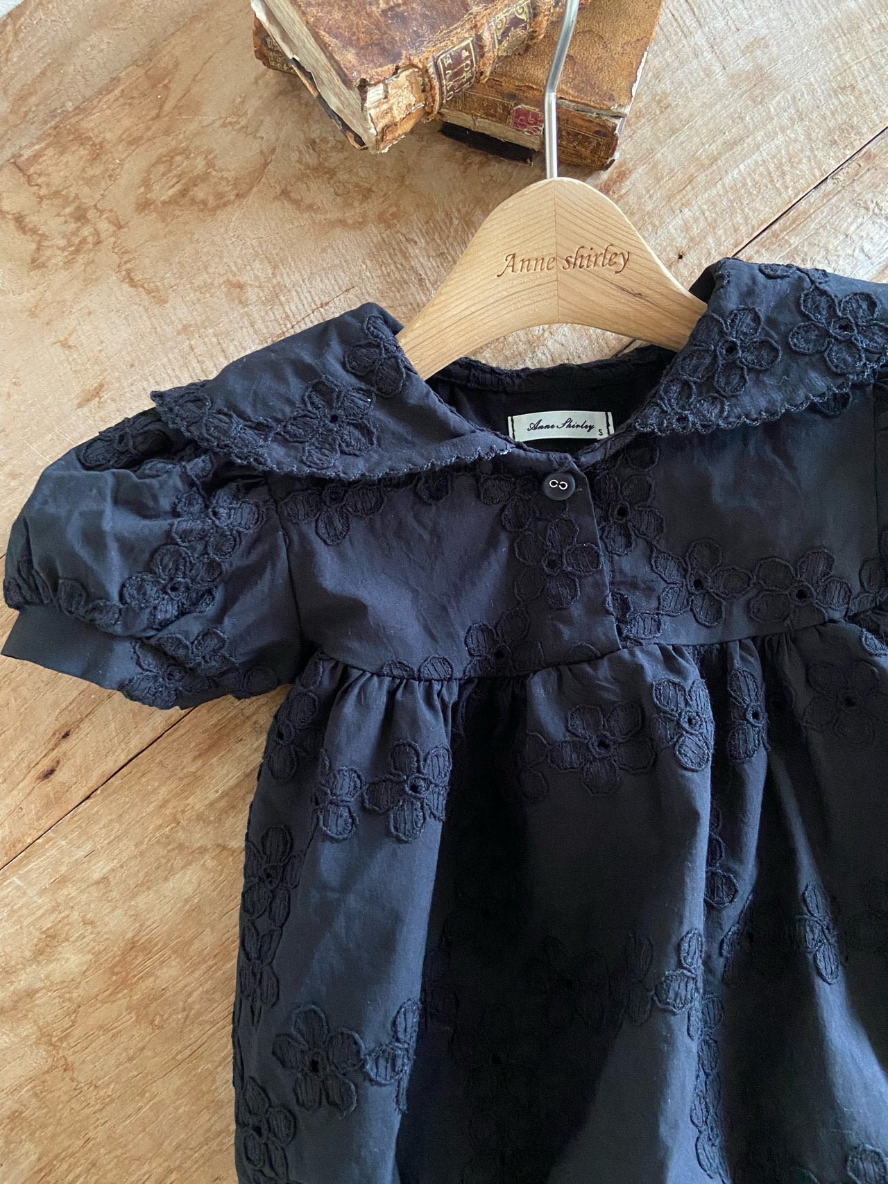 ［Anne shirley］Pure collar rompers