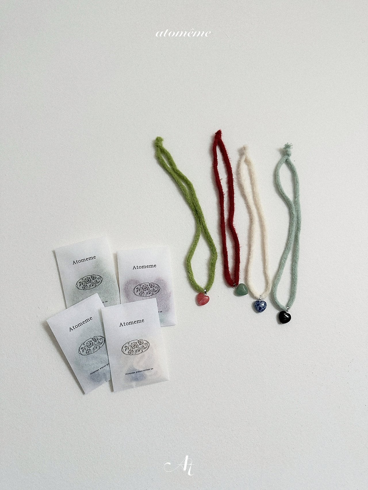 [atomeme] Love Stone Necklace