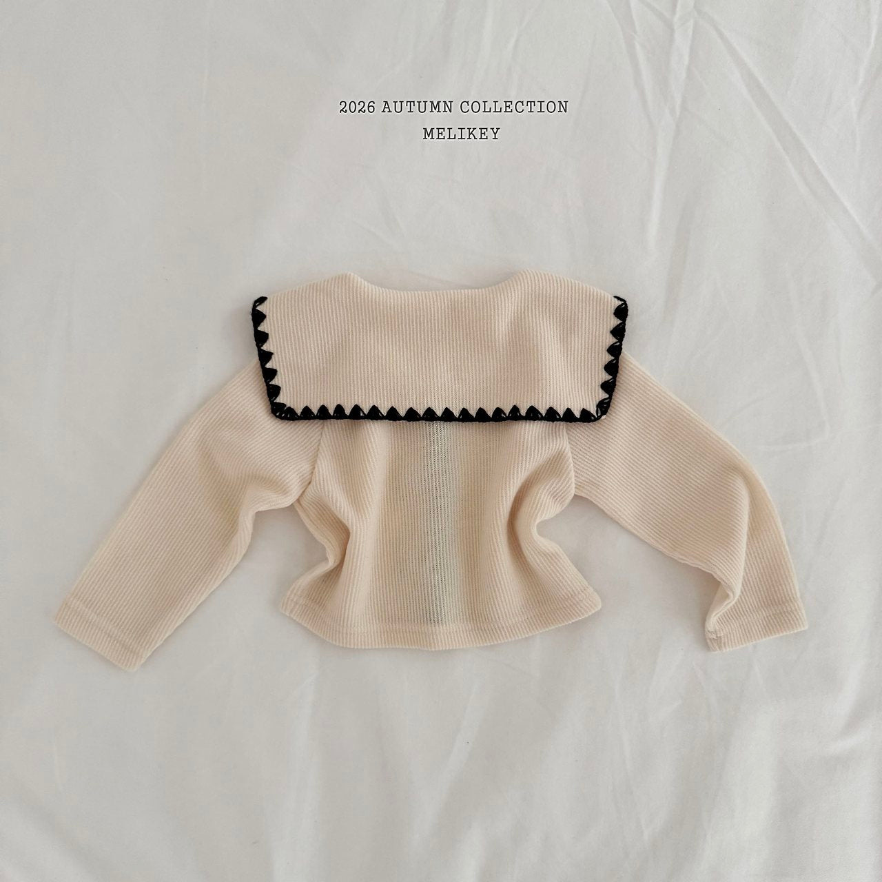 ［Melikey］Mellow ribbon sailor tops
