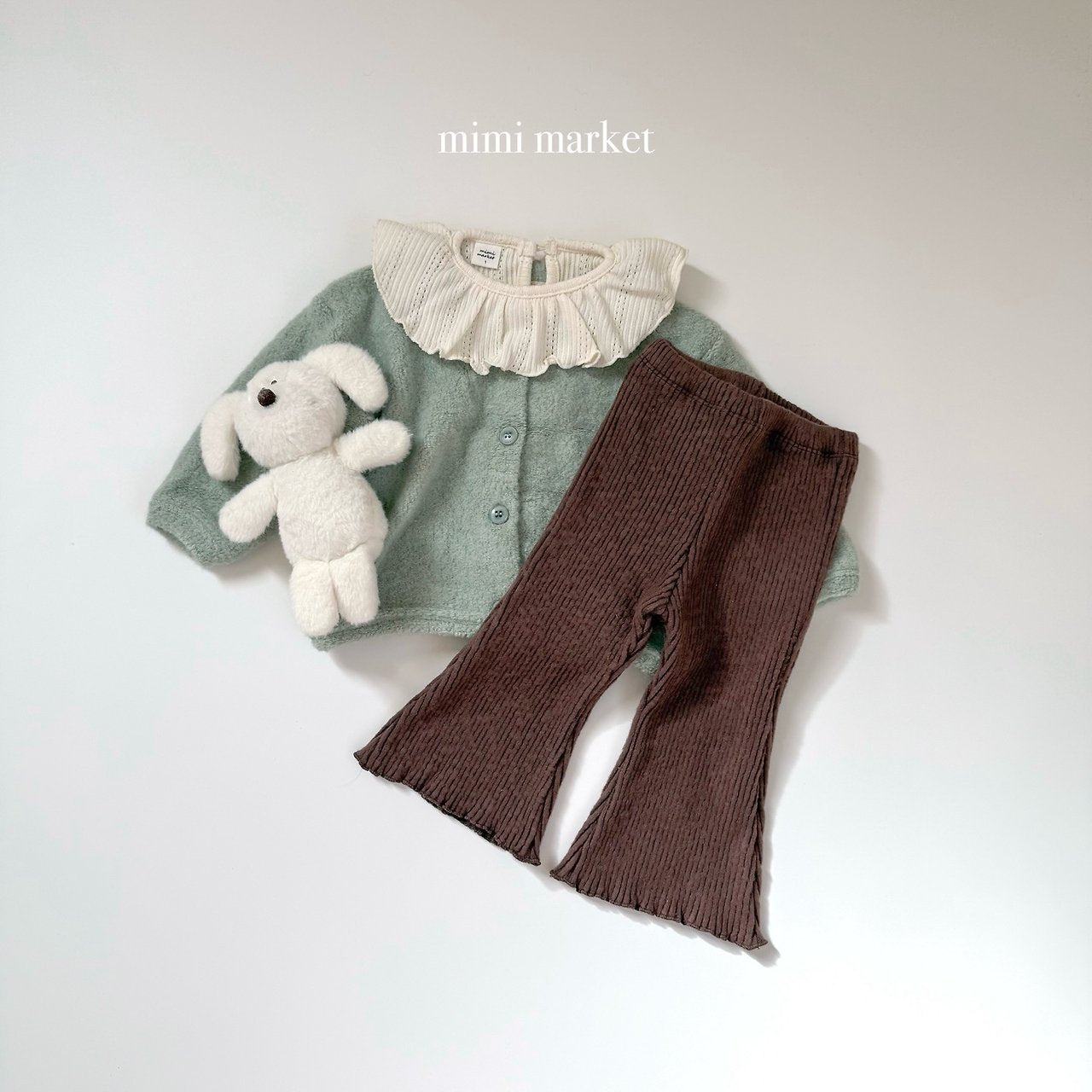 [mimi market] Lise collar tee