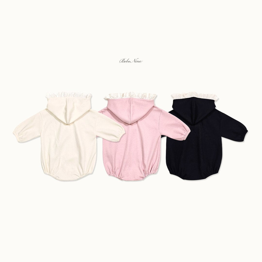 ［bebenine］Lace Hood Suit