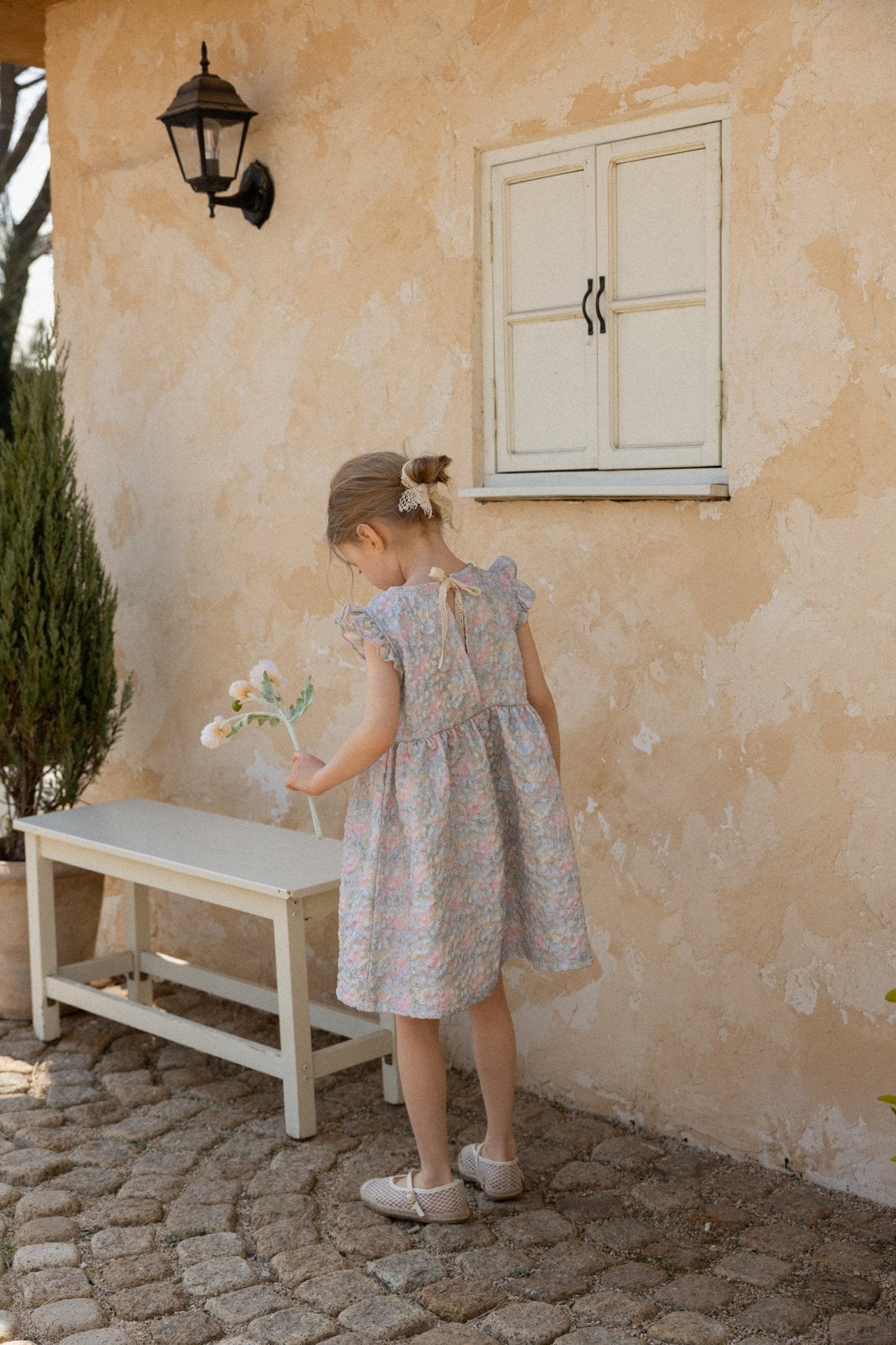 ［perrobebe］Chloe flower one-piece