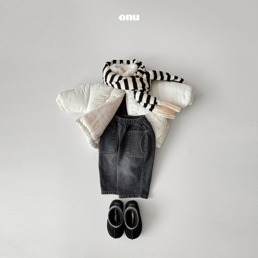 ［onu］Winter padding jumper