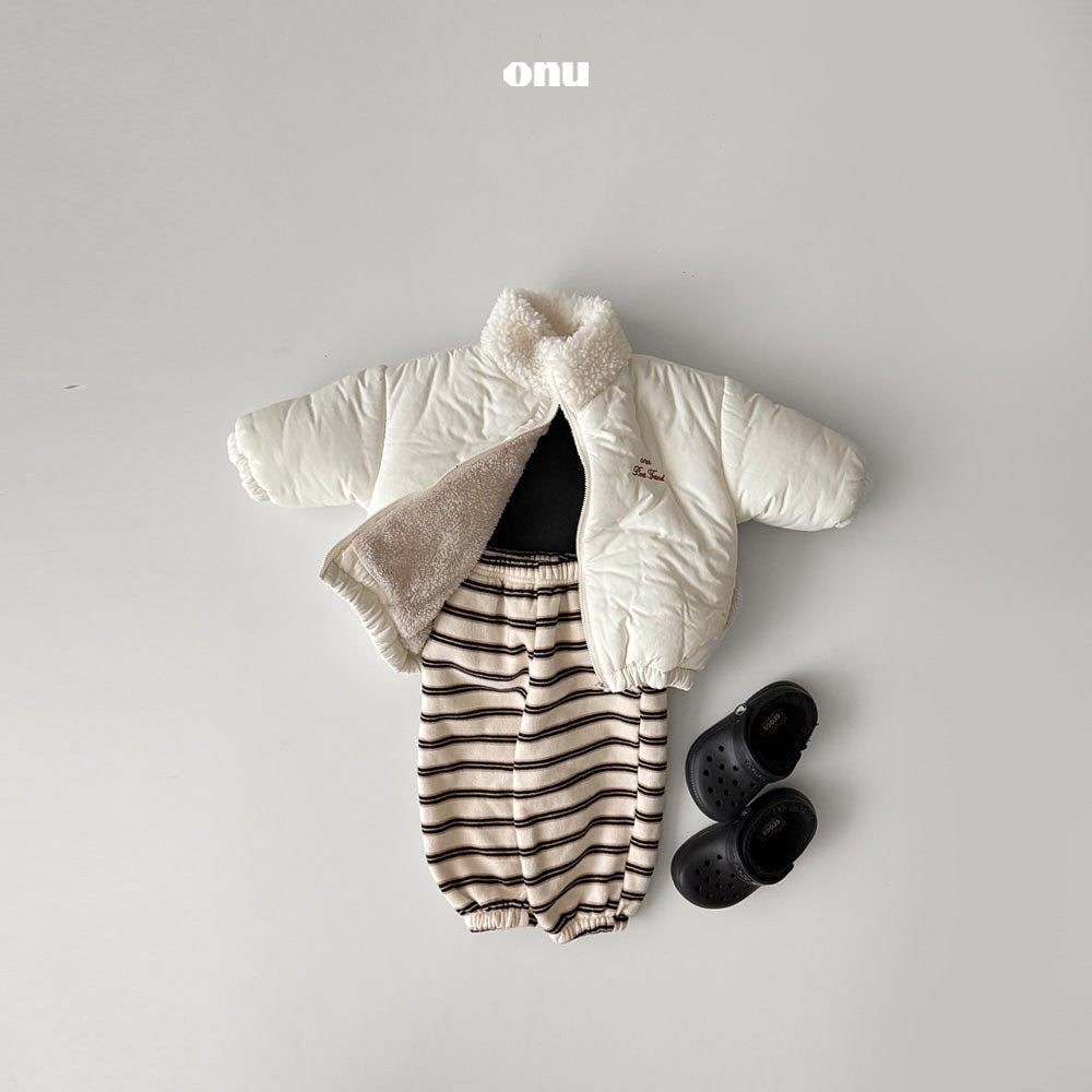 ［onu］Winter padding jumper