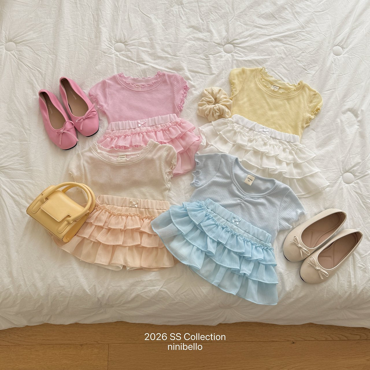 ［ninibello］Soft inner mellow tee