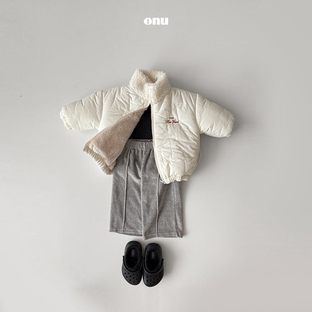 ［onu］Winter padding jumper