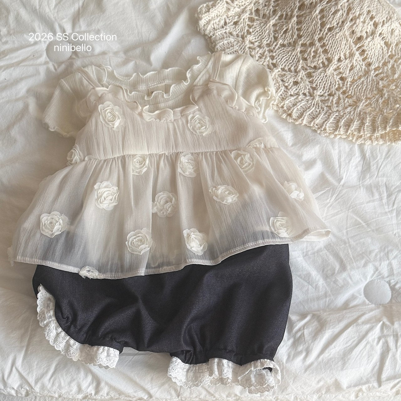 ［ninibello］Soft inner mellow tee