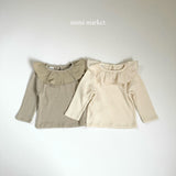 [mimi market] Lise collar tee