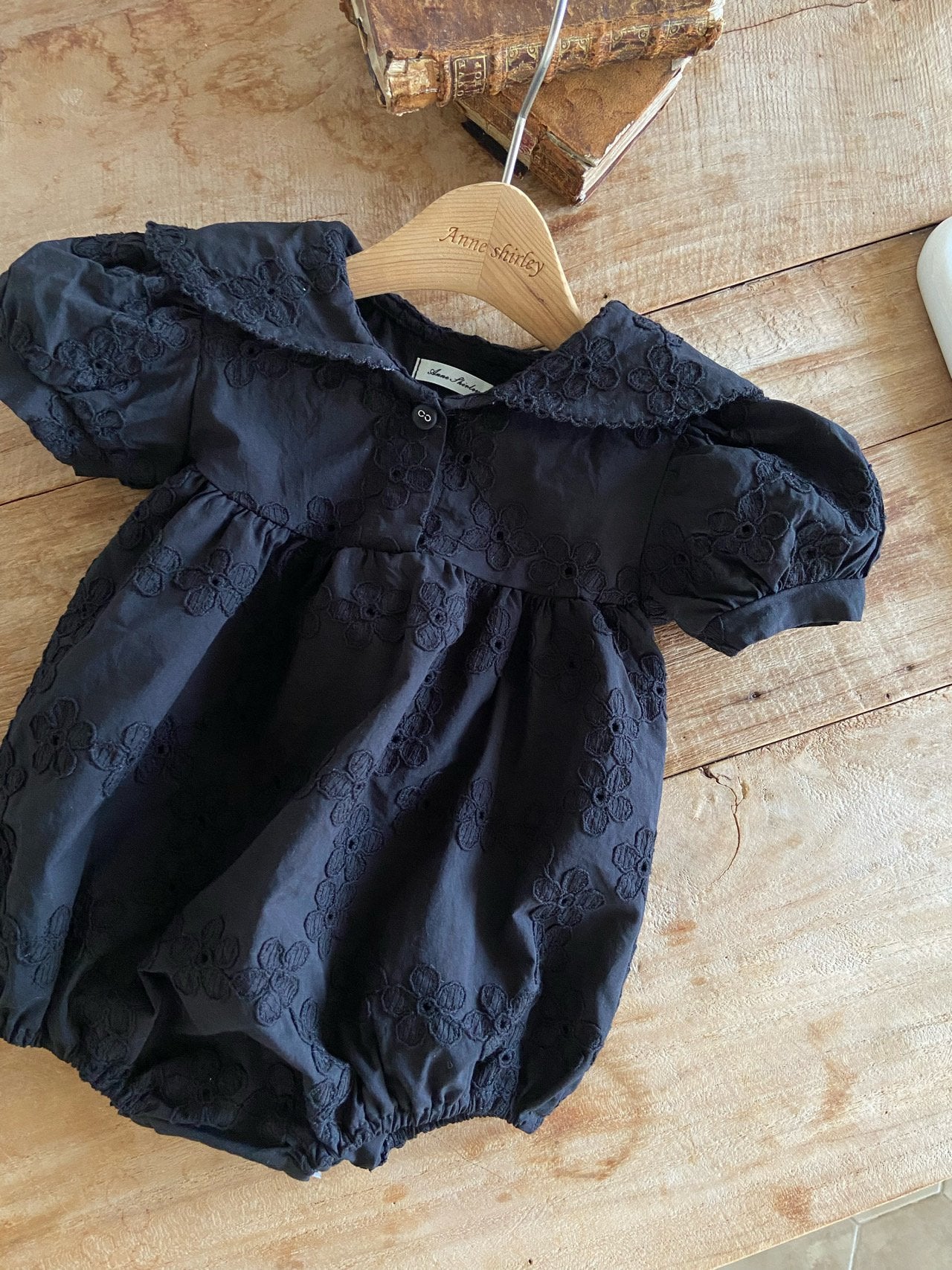 ［Anne shirley］Pure collar rompers
