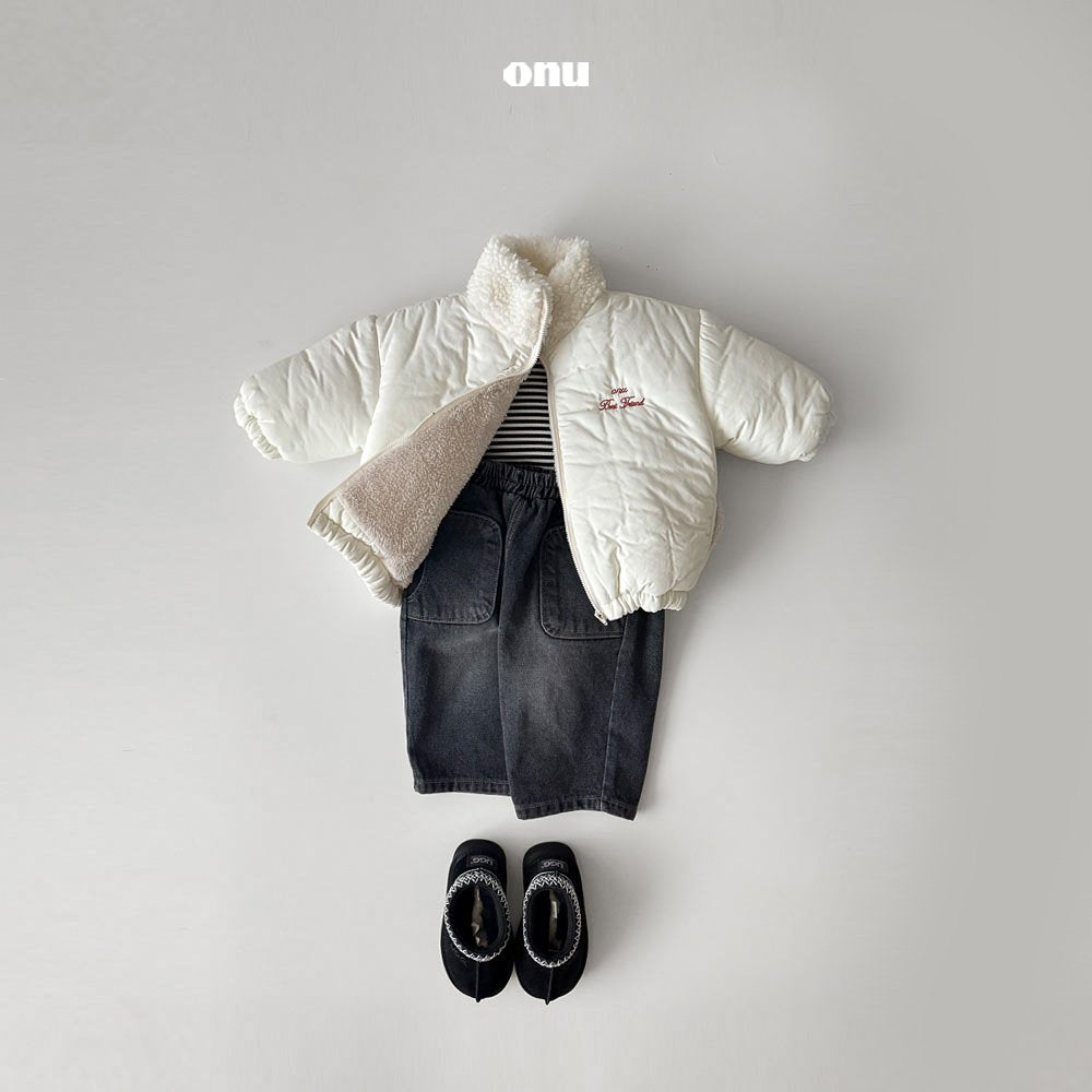 ［onu］Winter padding jumper