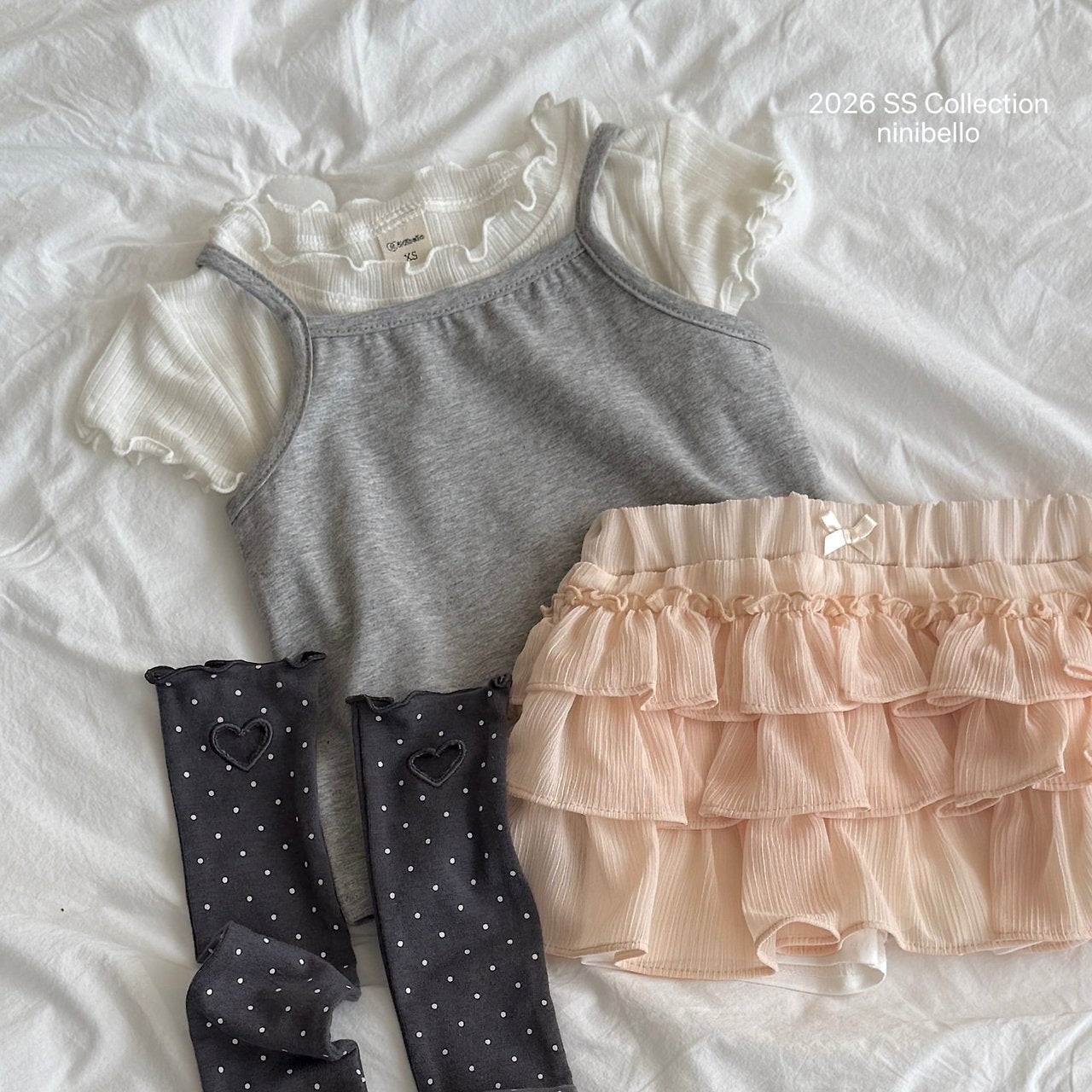 ［ninibello］Soft inner mellow tee