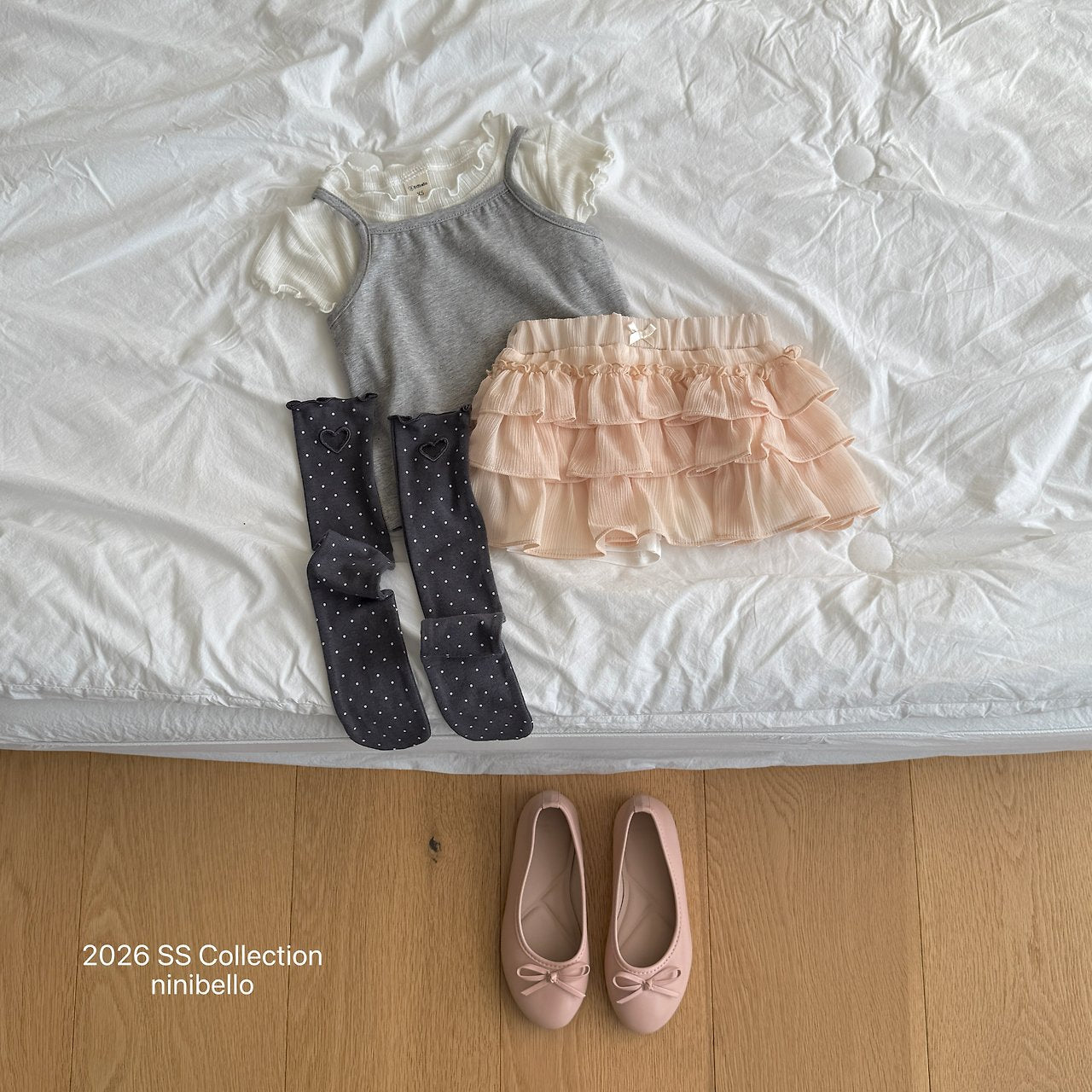 ［ninibello］Soft inner mellow tee