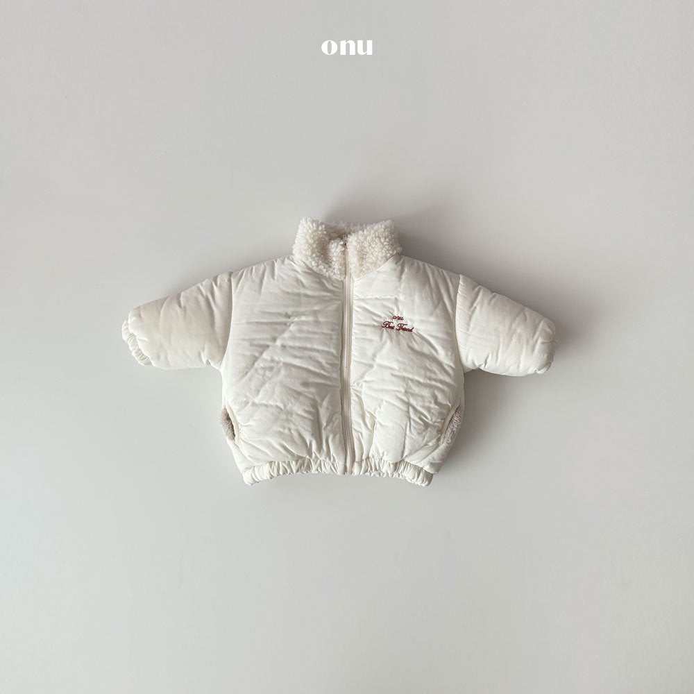 ［onu］Winter padding jumper