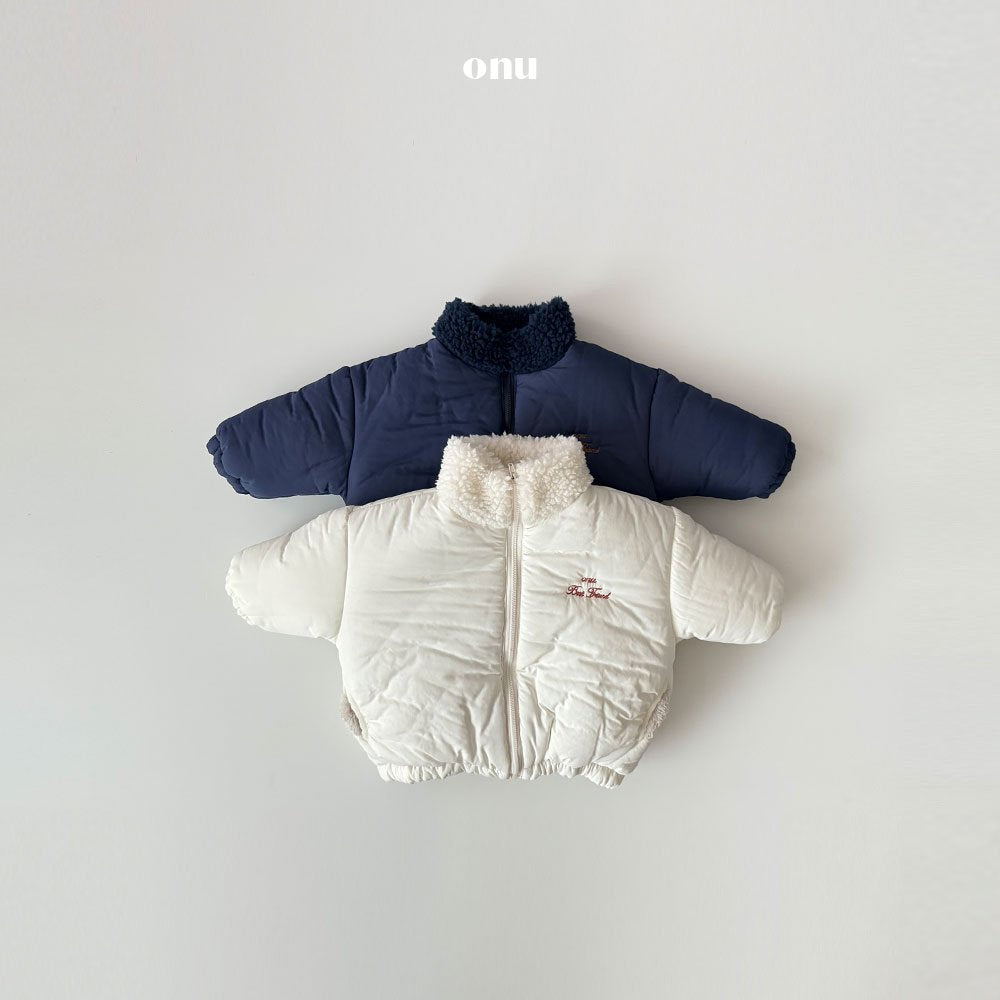 ［onu］Winter padding jumper
