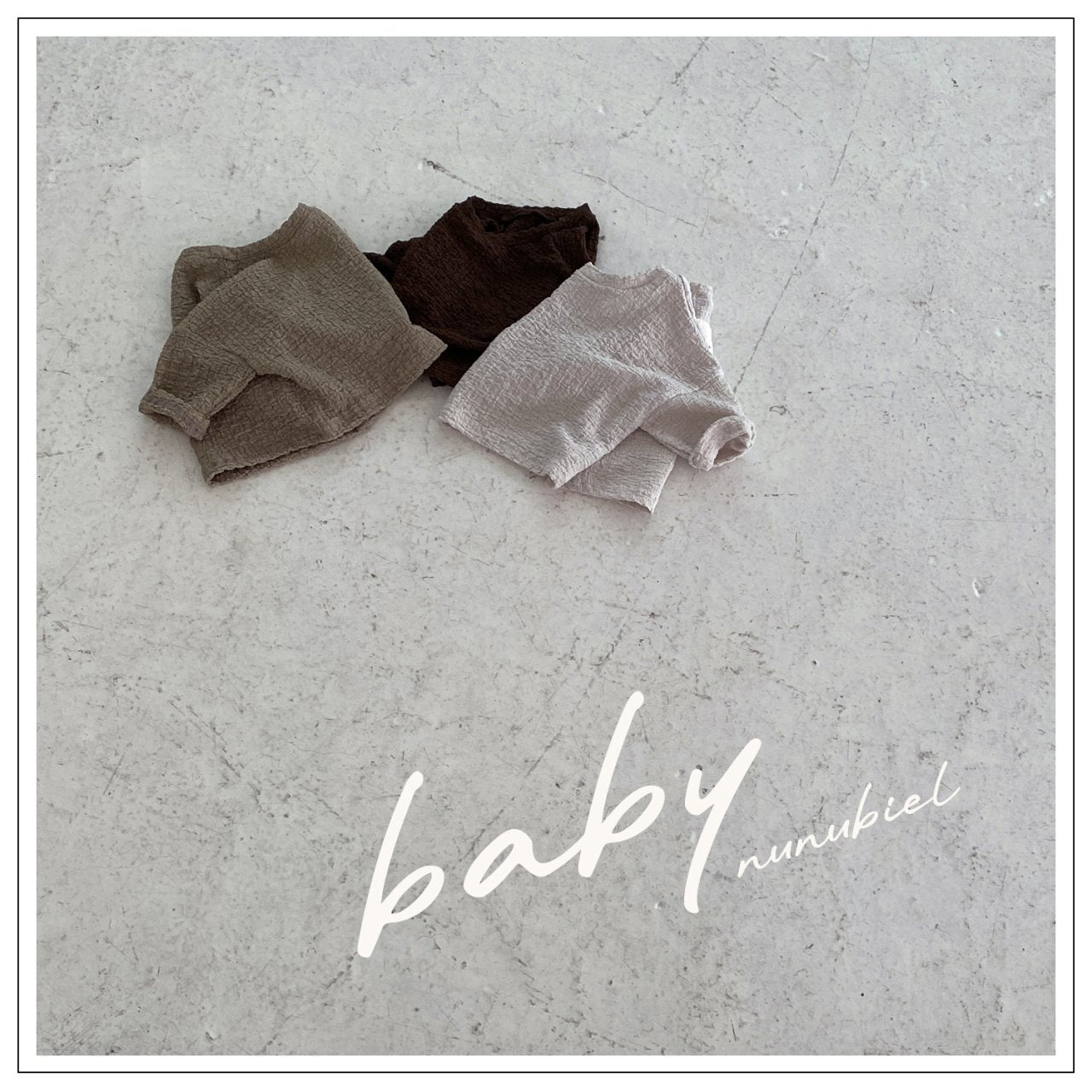［nunubiel］Joripong tee (baby)