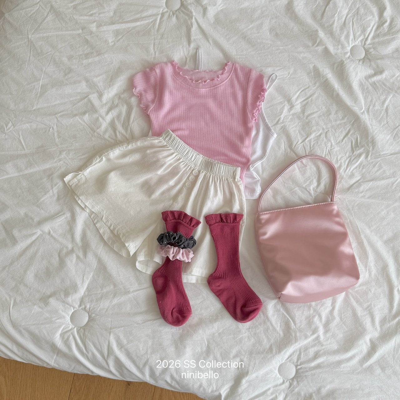 ［ninibello］Soft inner mellow tee