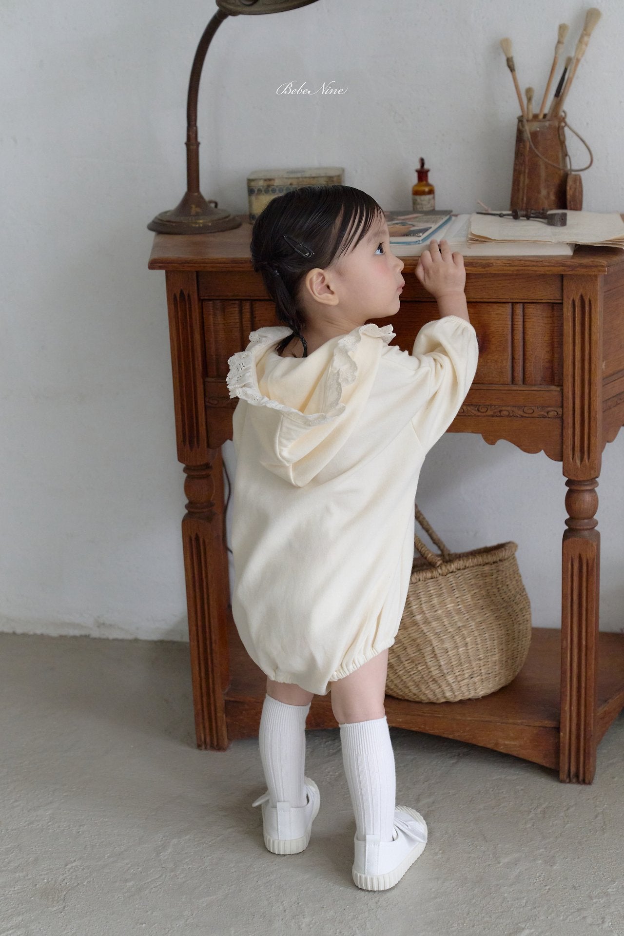 ［bebenine］Lace Hood Suit