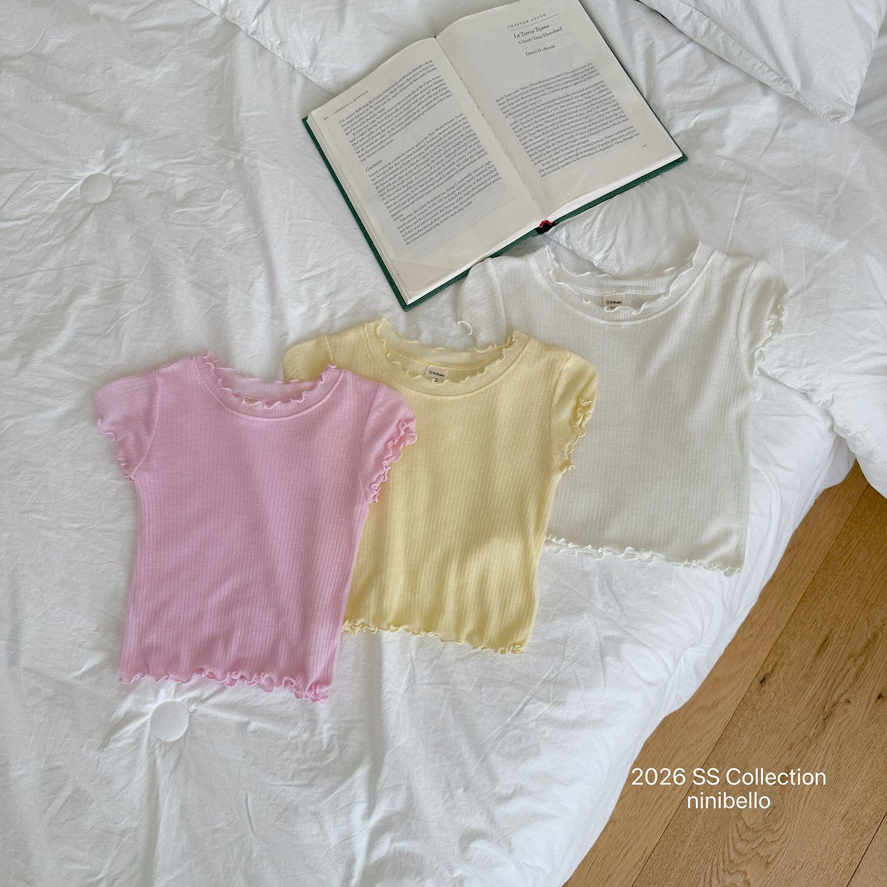 ［ninibello］Soft inner mellow tee