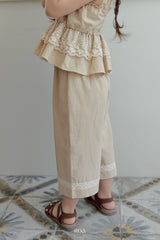 ［ROA］Momo lace pants
