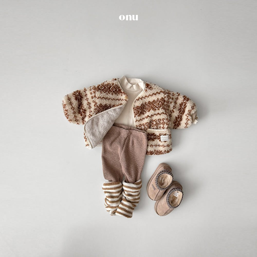 ［onu］Nordic boa jumper