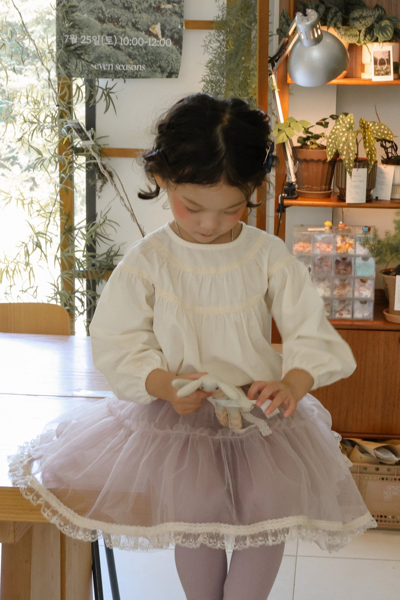 [FLO] Debon smock blouse(kids)