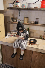 ［onu］Pompom stripe suit