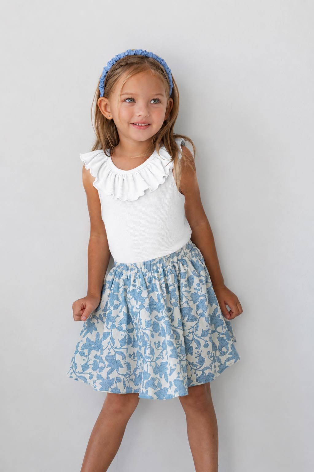 ［lenua］Roco frill tee