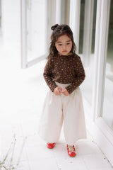 ［azalea］Floral boatneck tee (baby & kids)
