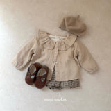 ［mimi market］Ozzie frill collar blouse