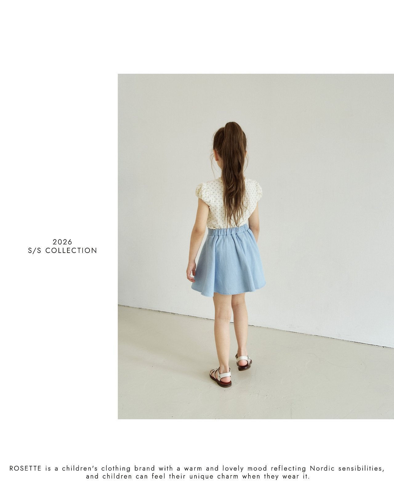 ［ROSETTE］Pocari skirt