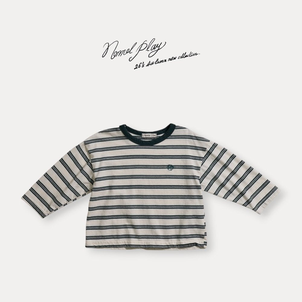 ［normalplay］Days Stripe tee