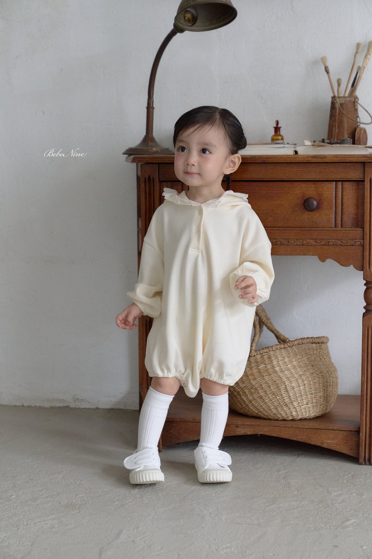［bebenine］Lace Hood Suit