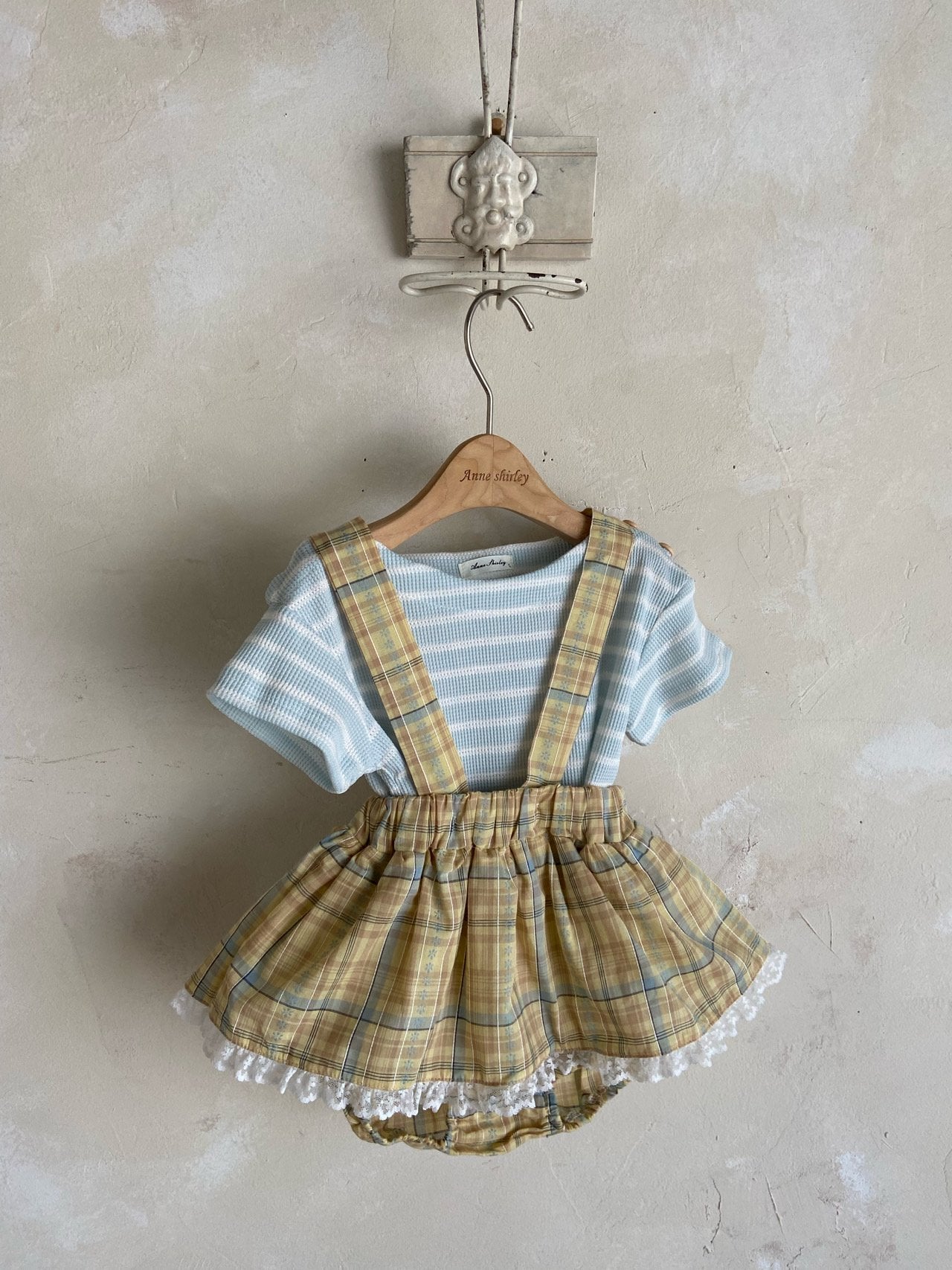 ［Anne shirley］Candy stripe tee