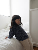 ［mimi market］Flower puff tops