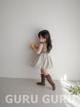 ［guruguru］Check balloon skirt