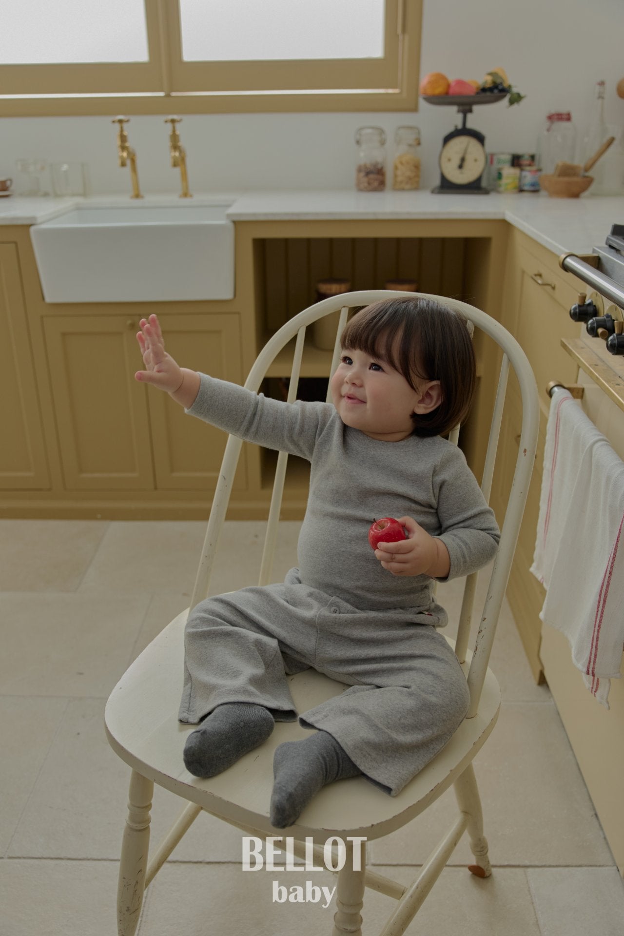 ［BELLOT］Luna button pants (baby)