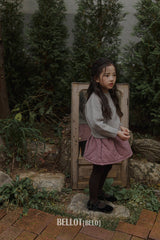 ［BELLOT］Bobo check skirt (kids)