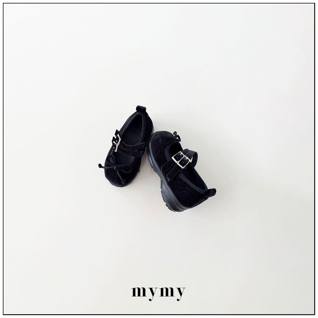 ［mymy］Black rice shoes