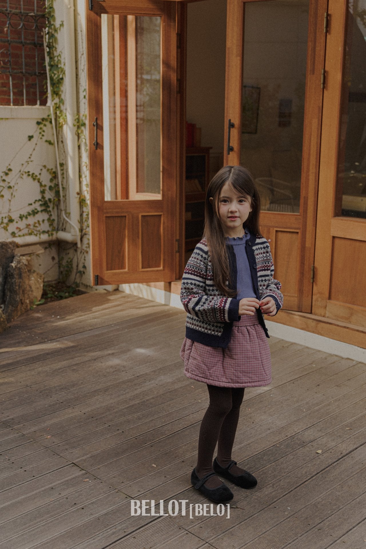 ［BELLOT］Mellow warm tops (kids)