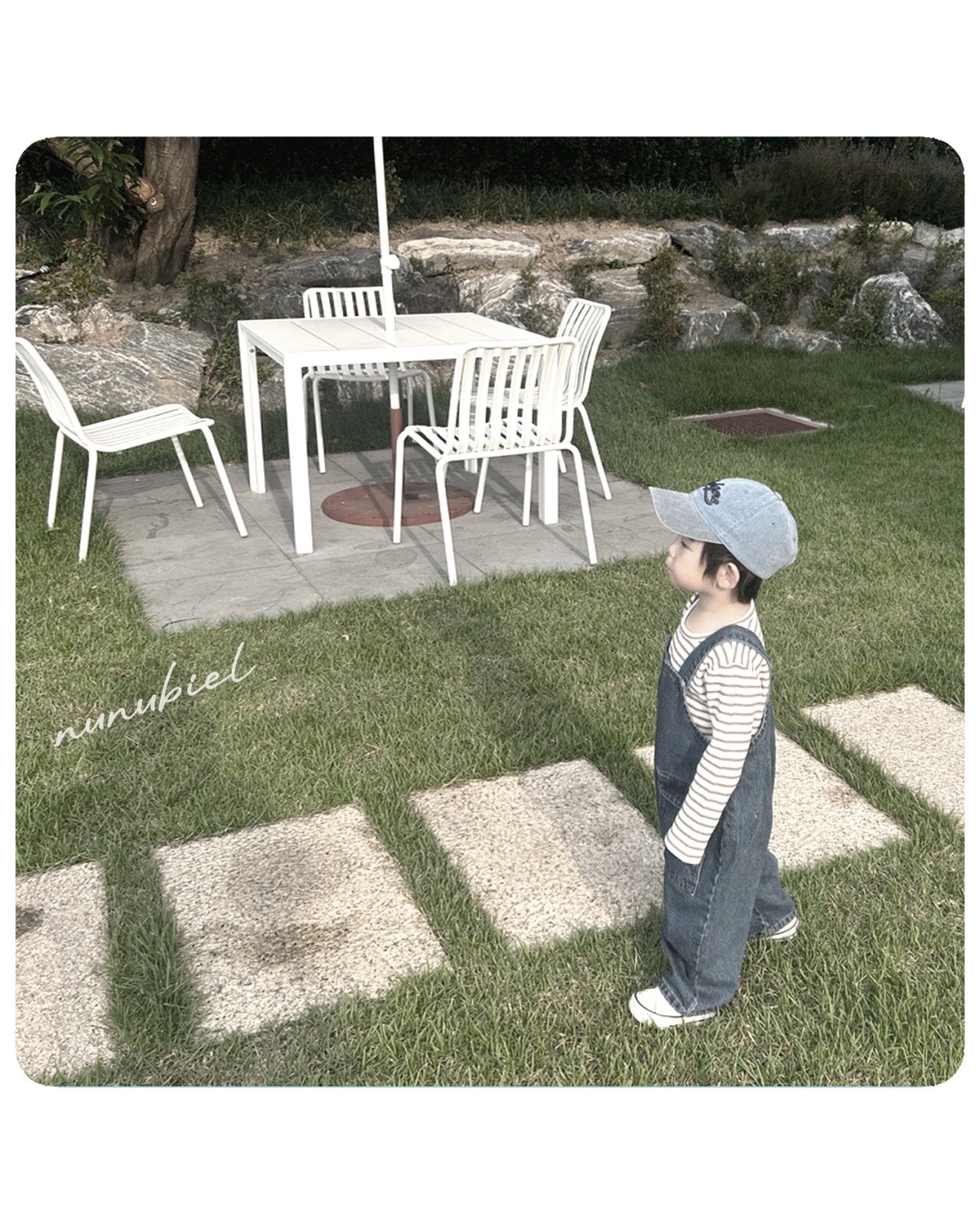 ［nunubiel］Stripe tee (kids)