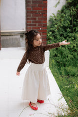 ［azalea］Floral boatneck tee (baby & kids)