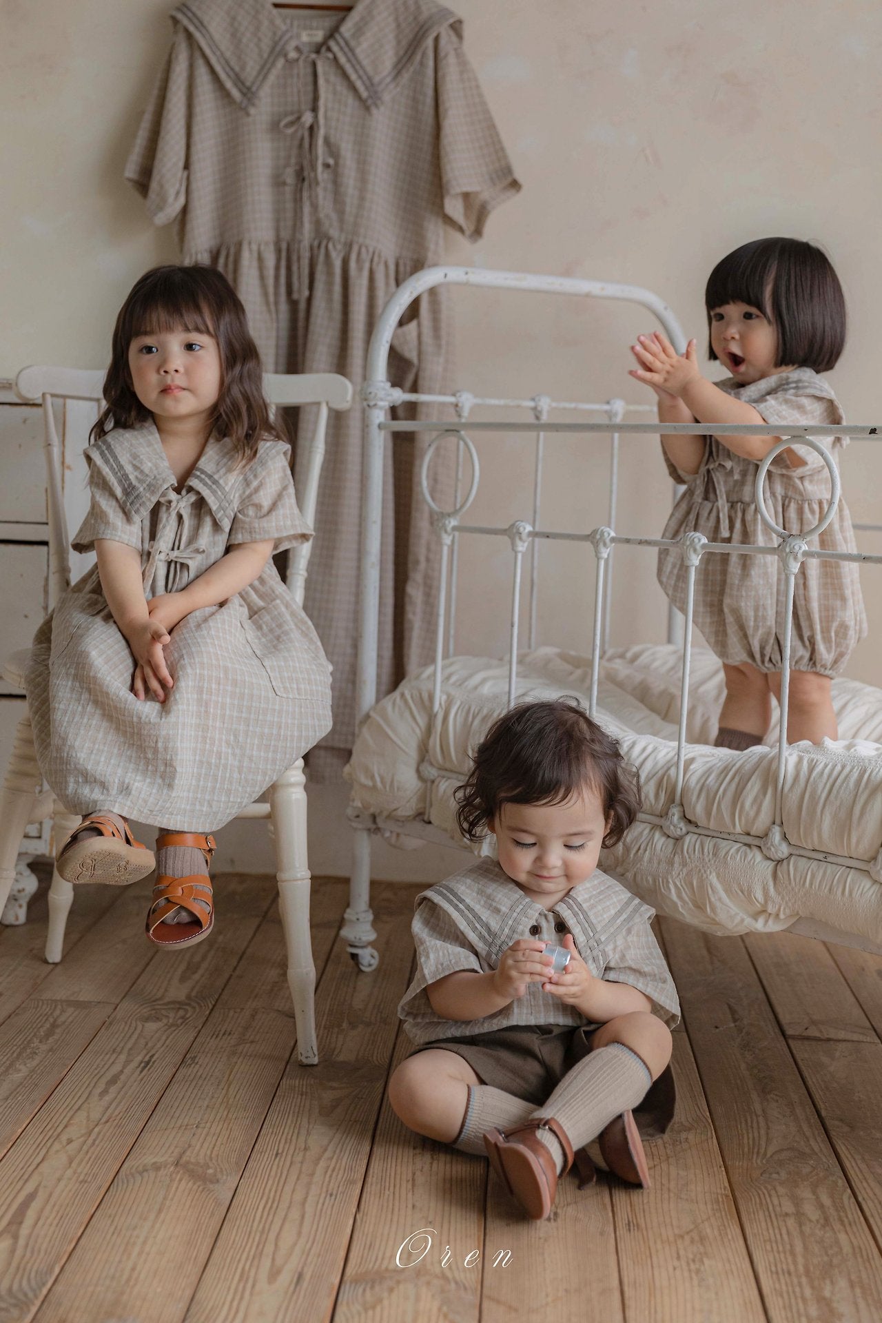 ［OREN］Mare sailor one-piece (kids)