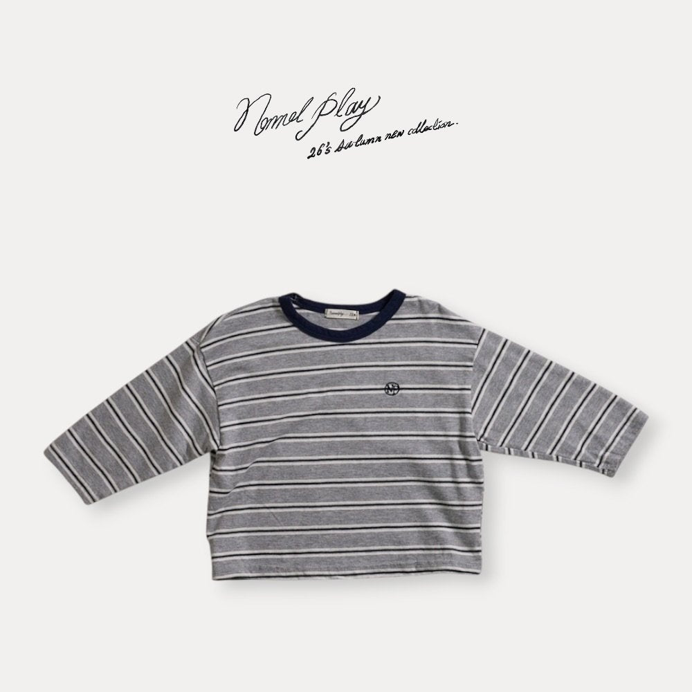 ［normalplay］Days Stripe tee