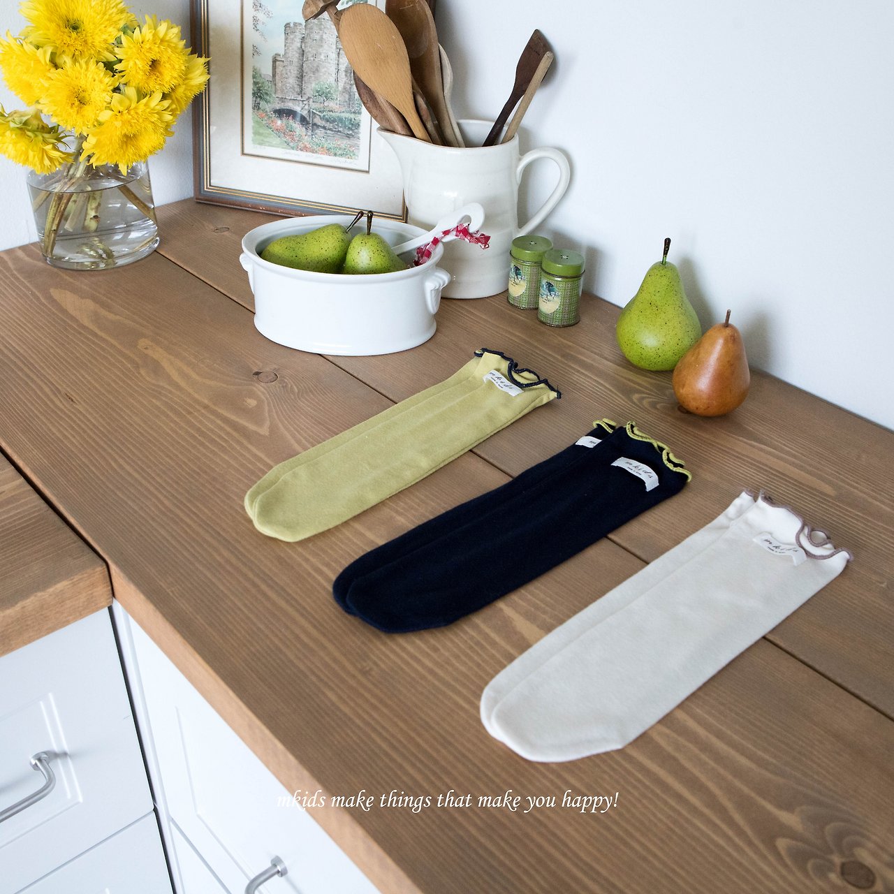［mkids］Bagle knee socks