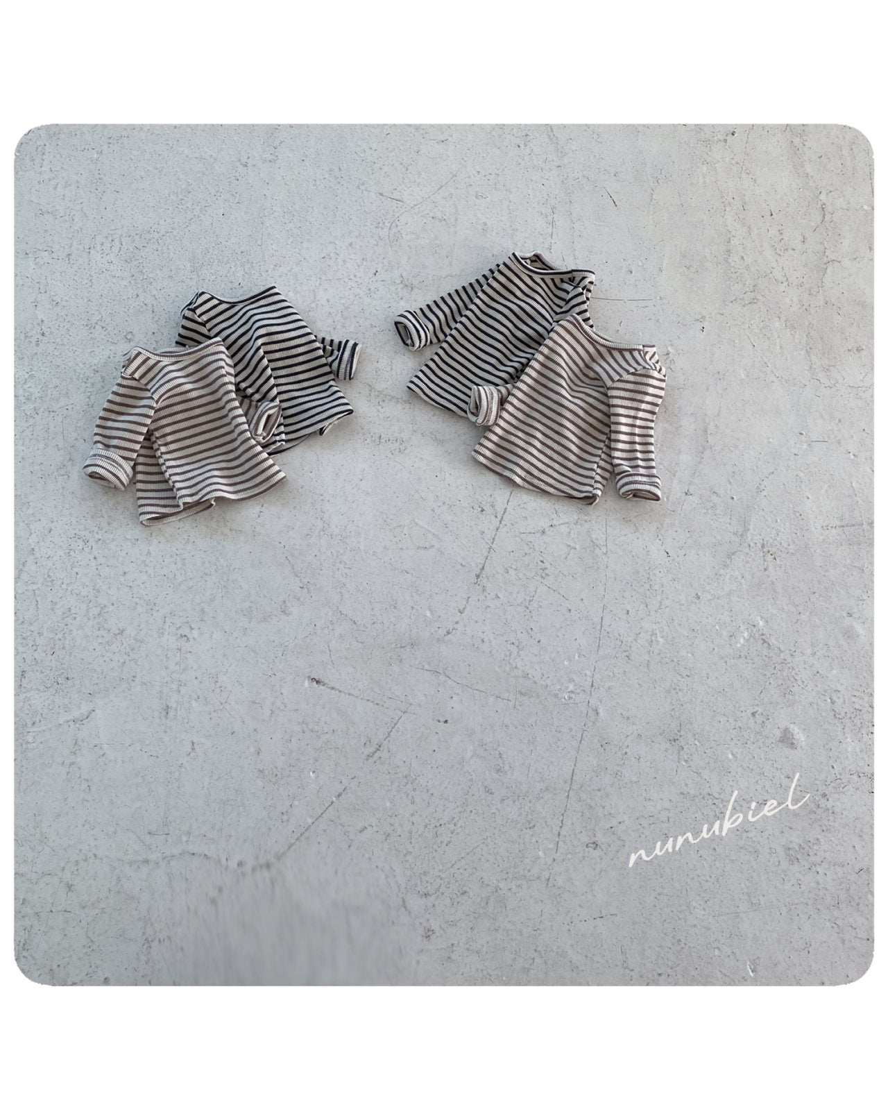 ［nunubiel］Stripe tee (kids)