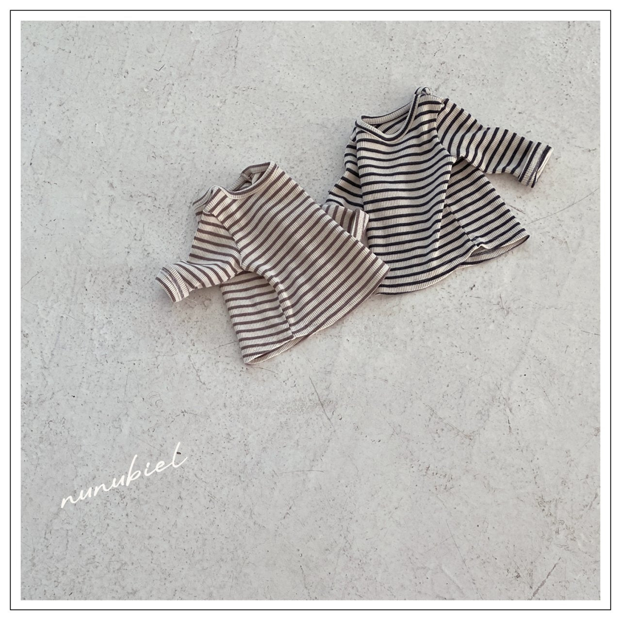 ［nunubiel］Stripe tee (kids)