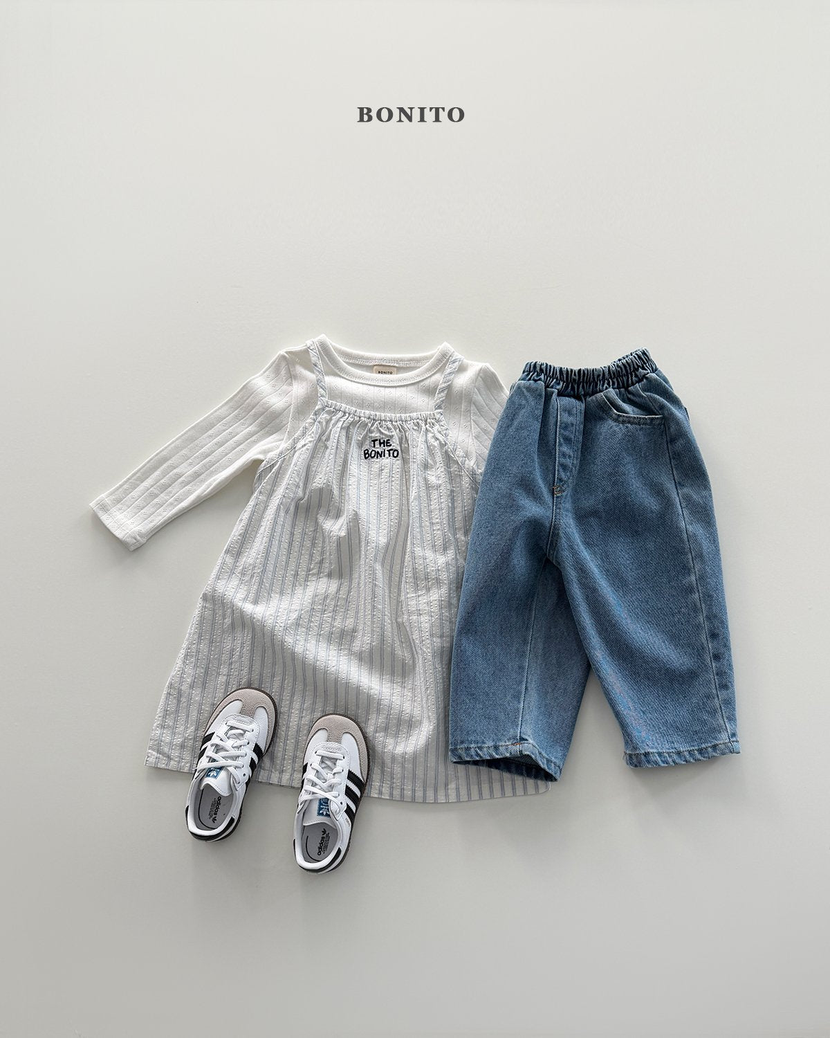 ［Bonito］Buddy camisole one-piece