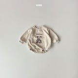 ［onu］Twin bear rompers